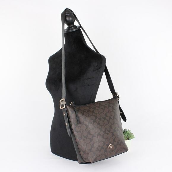 Coach Val Duffle Bag In Signature Canvas - Picture 2 of 8